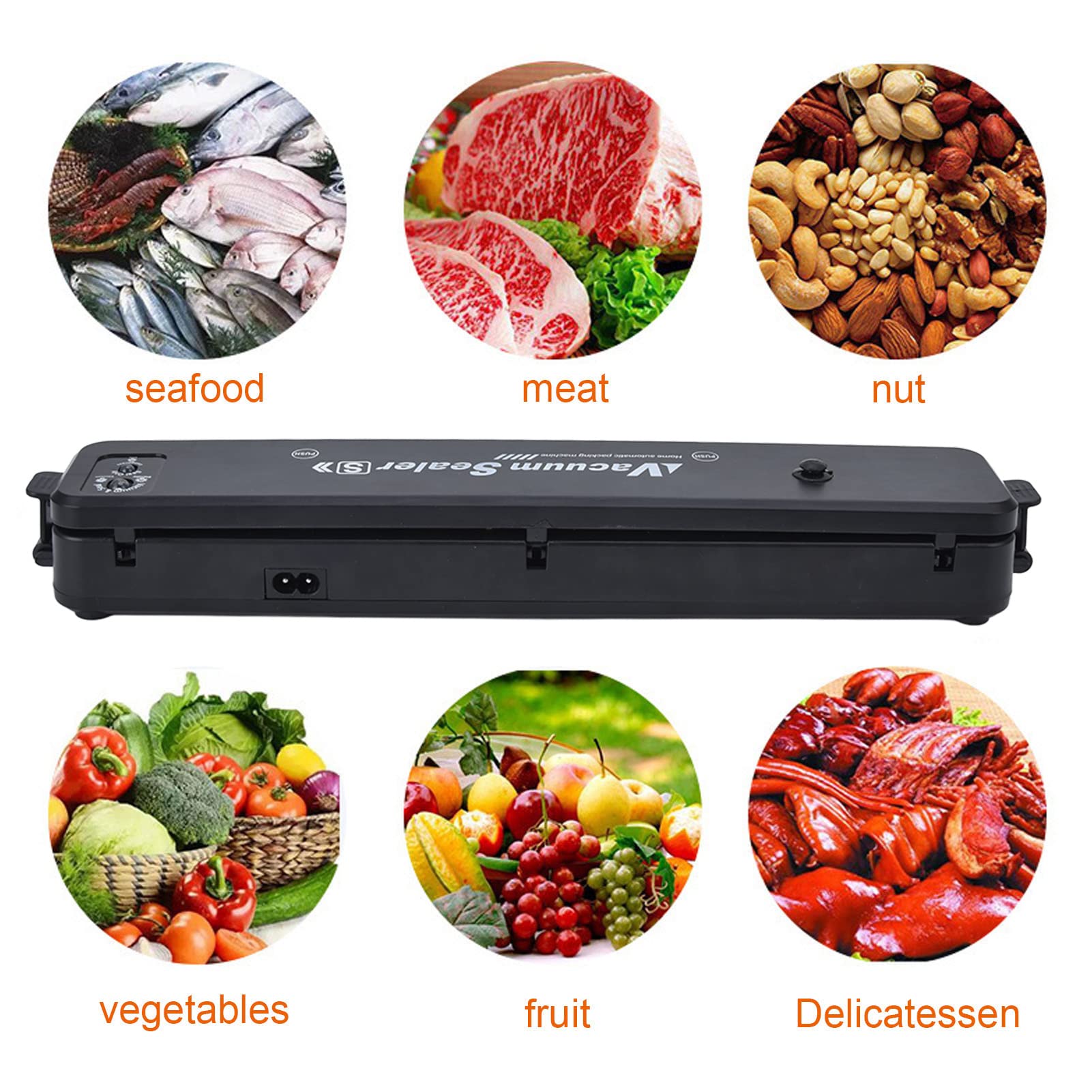 Amazon.co.jp: 食品バキュームシーラー、バキュームシーラーマシンABS